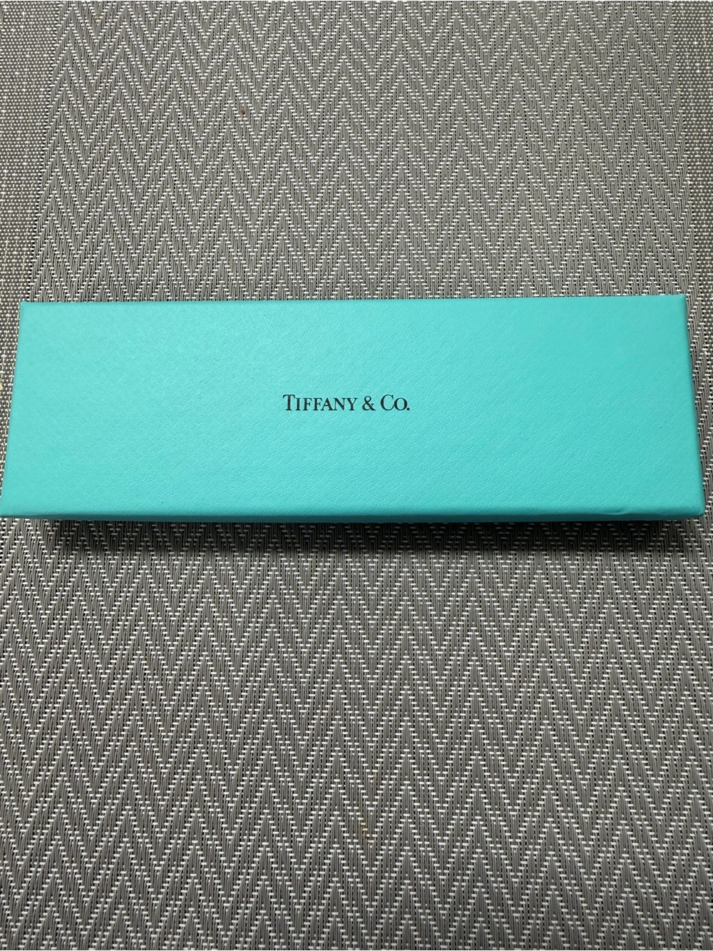 Tiffany J& Co. ewelry Box 7.25” x 2.25”